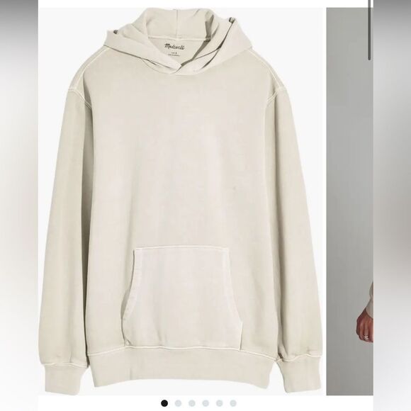 Madewell Woodland Hoodie Medium Bleached Canvass - Picture 13 of 13
